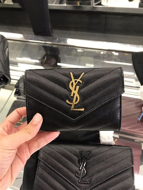 ysl wallet saks|ysl small wallet for women.